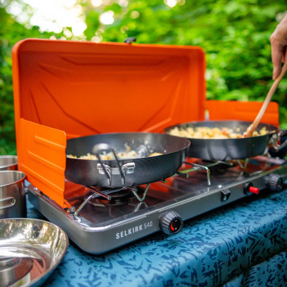 GSI Carbon Steel Frypan 8" – Carbon Steel Camping Frying Pan with Folding Handle