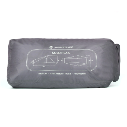 Lifesystems Solo Peak Tent – ultralengva 1 vietos turistinė palapinė (1 kg)