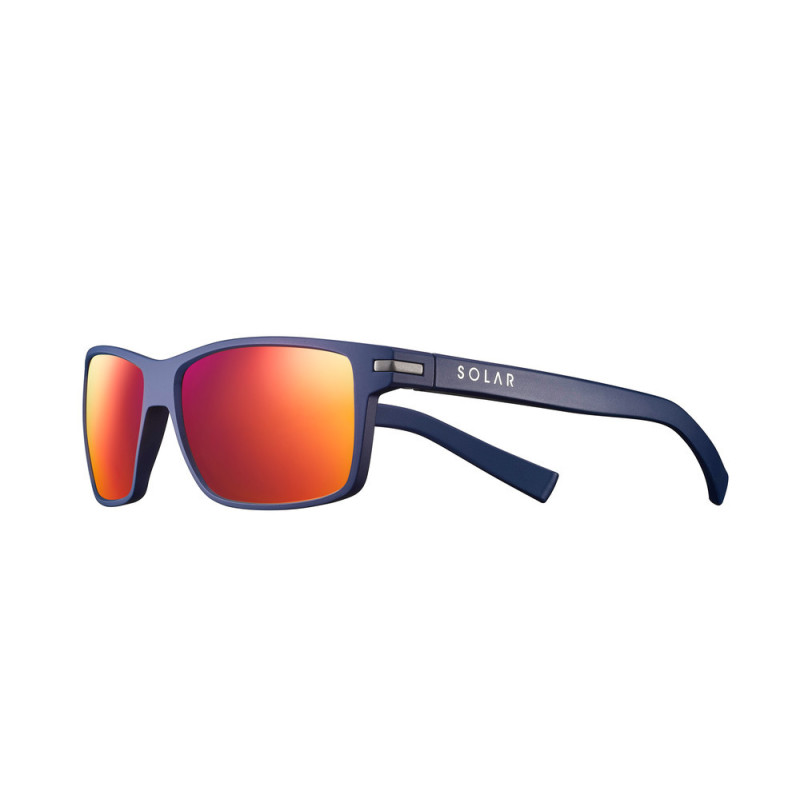 SOLAR Henry JSL12693126 Bleu Smoke Red Flash SL3 – Polarized Sunglasses