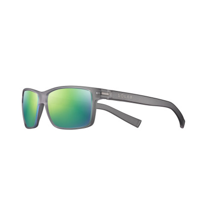 SOLAR Henry JSL12695206 Gris Smoke Green Flash SL3 – poliarizuoti saulės akiniai