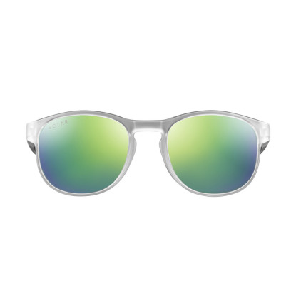 SOLAR Cross JSL17195756 Polarized Sunglasses Cat.3 – Transparent / Flash Green