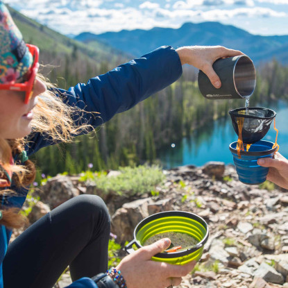 GSI Outdoors Escape Bowl sulankstomas silikoninis dubenėlis 650 ml | Expedition.lt