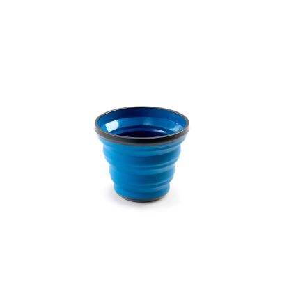 GSI Outdoors Escape 15 fl oz Collapsible Camping Cup – Blue