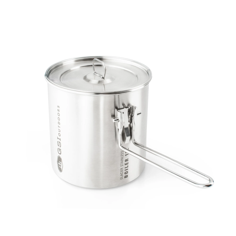GSI Outdoors Glacier Stainless 1.1 L Boiler Camping Pot