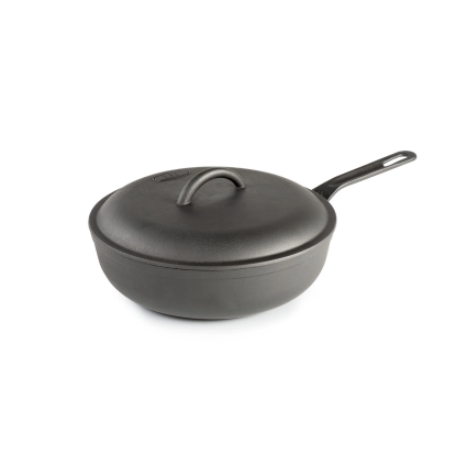 GSI Outdoors GUIDECAST Deep Frypan 25 cm lengva ketaus gili keptuvė