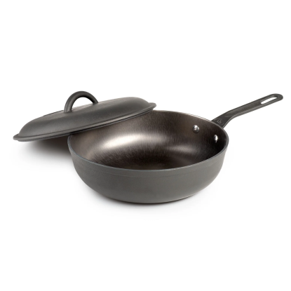GSI Outdoors GUIDECAST Deep Frypan 25 cm lengva ketaus gili keptuvė