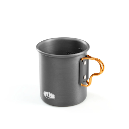GSI Outdoors Halulite Aluminum Bottle Cup 14 fl oz (414 ml) Hard Anodized Aluminum Cup