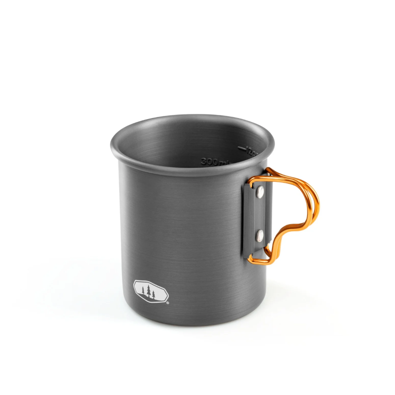 GSI Outdoors Halulite Aluminum Bottle Cup 14 fl oz (414 ml) Hard Anodized Aluminum Cup