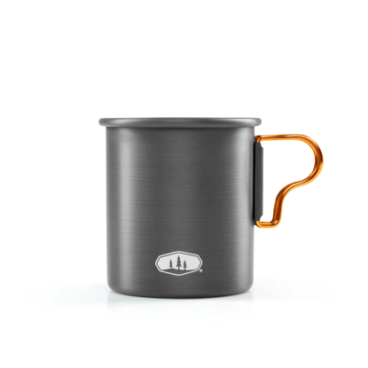 GSI Outdoors Halulite Aluminum Bottle Cup 14 fl oz (414 ml) Hard Anodized Aluminum Cup
