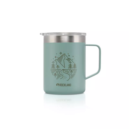 Rockland Camp Mug Green 350 ml žalias termopuodelis