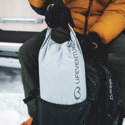 Lifeventure Stormlight Dry Bag 5L Grey – Ultralight Waterproof Dry Bag