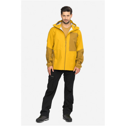 Viking Numani Man Waterproof Men's Jacket Brown / Yellow