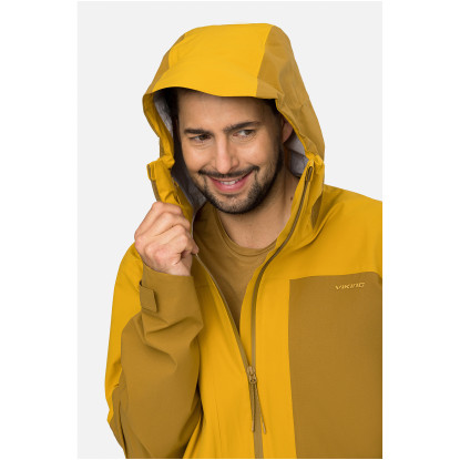 Viking Numani Man vyriška neperšlampama striukė Brown / Yellow