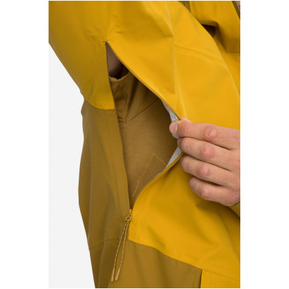 Viking Numani Man Waterproof Men's Jacket Brown / Yellow