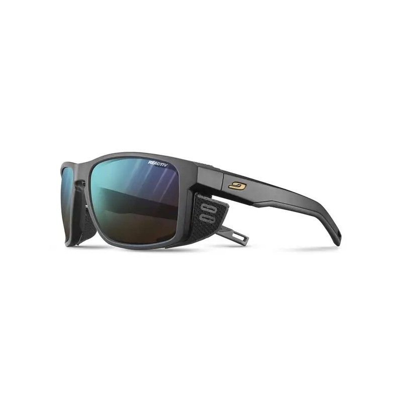 Julbo Shield Matt Translucent Black REACTIV 2-4 fotochrominiai saulės akiniai – J5064514