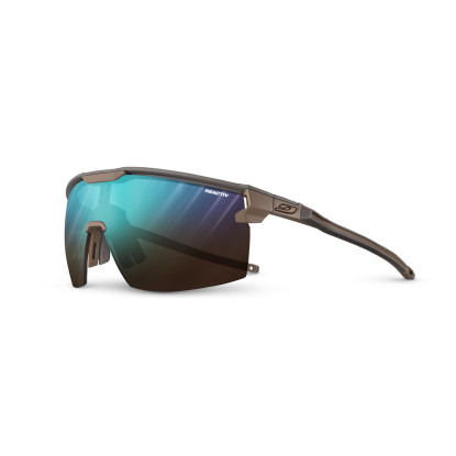 Julbo Ultimate Cover Matt Brown/Orange REACTIV 2–4 – Photochromic Mountaineering Sunglasses