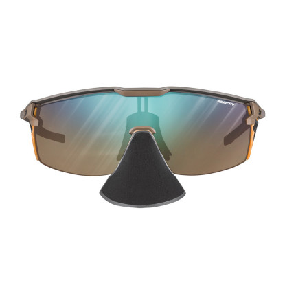 Julbo Ultimate Cover Matt Brown/Orange REACTIV 2–4 – Photochromic Mountaineering Sunglasses