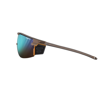 Julbo Ultimate Cover Matt Brown/Orange REACTIV 2–4 – fotochrominiai kalnų ir alpinizmo akiniai