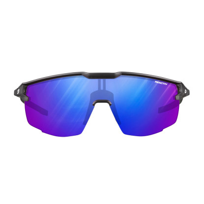 Julbo Ultimate Matt Black / Translucent Black REACTIV 1-3 High Contrast Photochromic Sports Sunglasses – J5463422