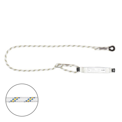 PROTEKT BW140/LB100/2AZ011 Energy Absorbing Lanyard with Adjustable Rope 2.0 m