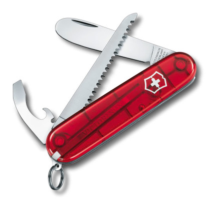 Victorinox My First Victorinox 0.2373.T Red Transparent Swiss Army Knife