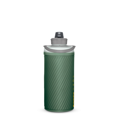 HydraPak Flux 1L Collapsible Water Bottle sage green