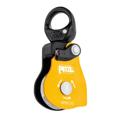 Petzl SPIN L1D High-Efficiency Pulley with Swivel