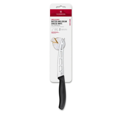 Victorinox Swiss Classic Butter and Cream Cheese Knife 13 cm Black