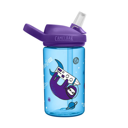 CamelBak Eddy+ Kids 14 oz Sloths in Space Water Bottle
