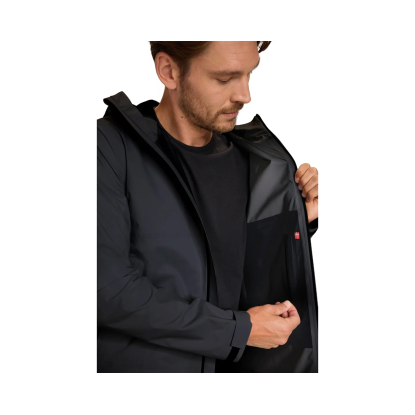 Nordisk Ingvar 3 Layer Hardshell Jacket black mans waterproof light jacket