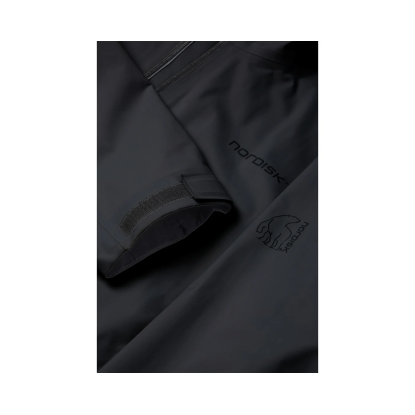 Nordisk Ingvar 3 Layer Hardshell Jacket black mans waterproof light jacket