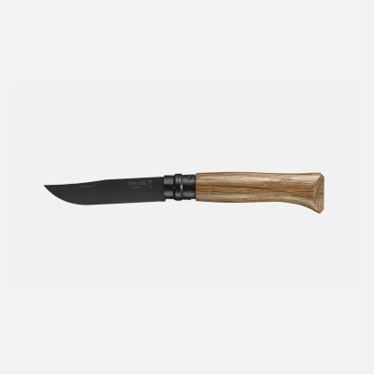 Opinel N°08 Black Oak sulankstomas peilis