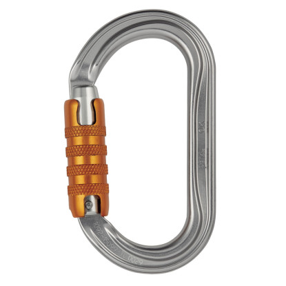 Petzl OK Triact-Lock Lightweight Oval Locking Carabiner