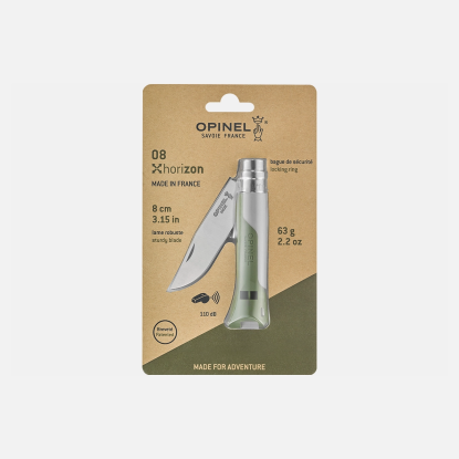 Opinel N°08 Horizon Khaki Folding Outdoor Knife