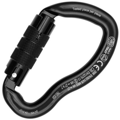 KONG Ergo Twist Lock – aliumininis karabinas su automatiniu užraktu,
