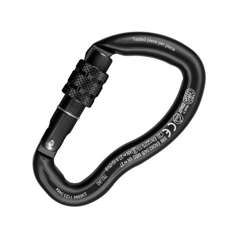 KONG Ergo Screw Sleeve – Aluminium Screw-Lock Carabiner