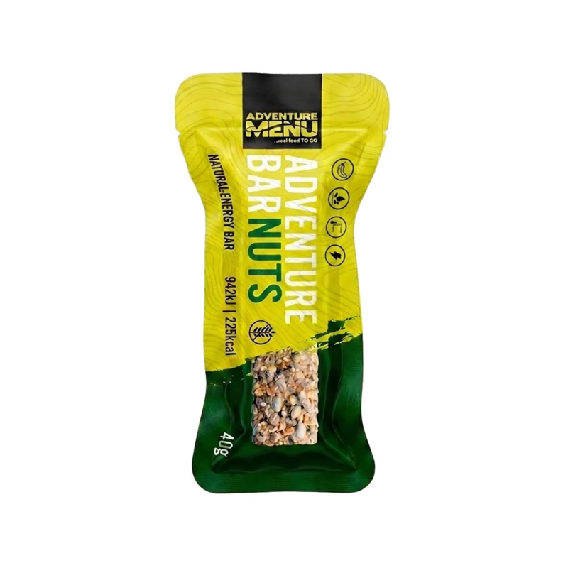 Adventure Menu Adventure Bar Nuts – Nut Energy Bar, 40 g