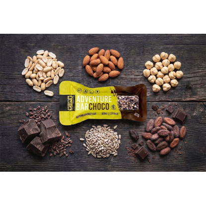 Adventure Menu Adventure Bar Choco – Nut and Chocolate Energy Bar, 40 g