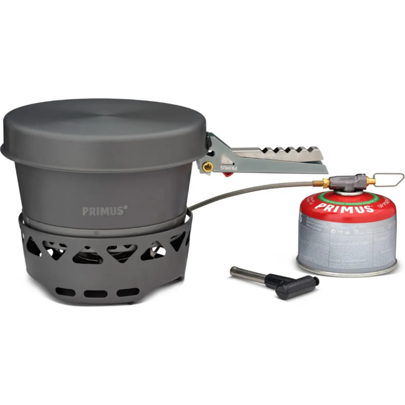 Primus PrimeTech Stove Set II 2.3 L with Pan – Camping Stove Set