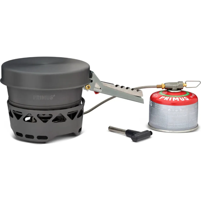 Primus PrimeTech Stove Set II 1.3 L with Pan – Camping Stove Set