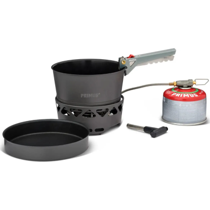 Primus PrimeTech Stove Set II 1,3 L – turistinės viryklės komplektas su keptuve