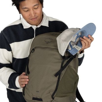 Osprey Axis 24 L – kuprinė nešiojamajam kompiuteriui, Earl Grey