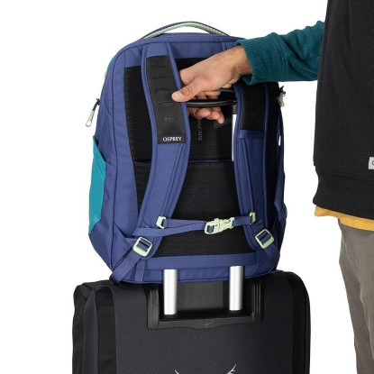 Osprey Daylite 26+6 Night Shift Blue – išplečiama kelioninė kuprinė