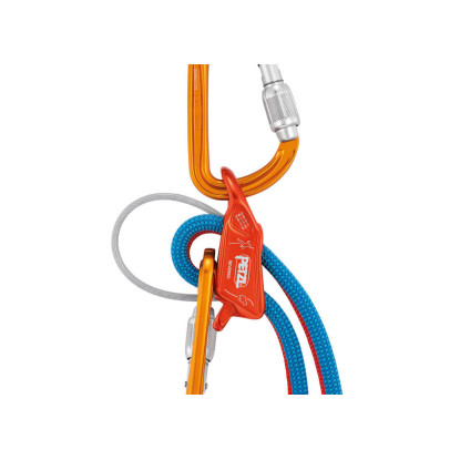 Petzl Reverso orange – Lightweight Belay and Rappel Device
