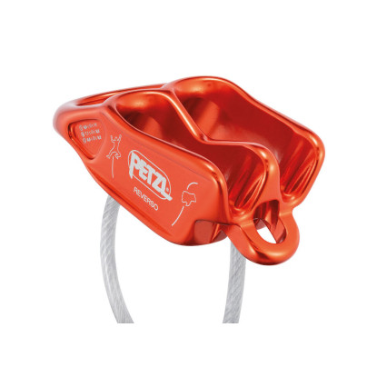 Petzl Reverso orange – Lightweight Belay and Rappel Device