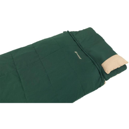 Outwell Contour Prime Green – apverčiamas miegmaišis su pagalve