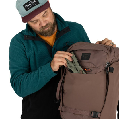 Osprey Metron 24 Cycling Backpack – Magma Brown