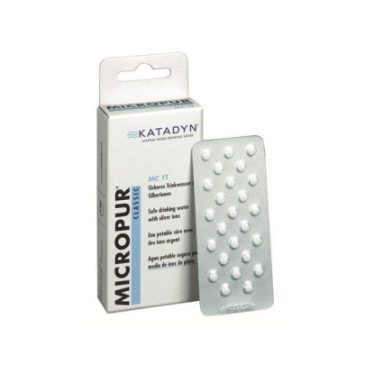 Katadyn Micropur Classic MC 10T – Water Preservation Tablets, 40 Pack