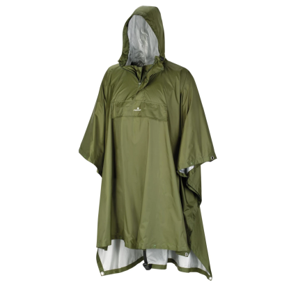 Ferrino Todomodo Ripstop lietaus pončas, olive