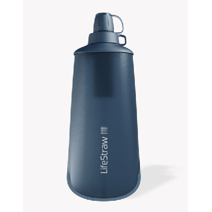 Lifestraw Peak Series Collapsible Squeeze bottle 1000 ml mountain blue